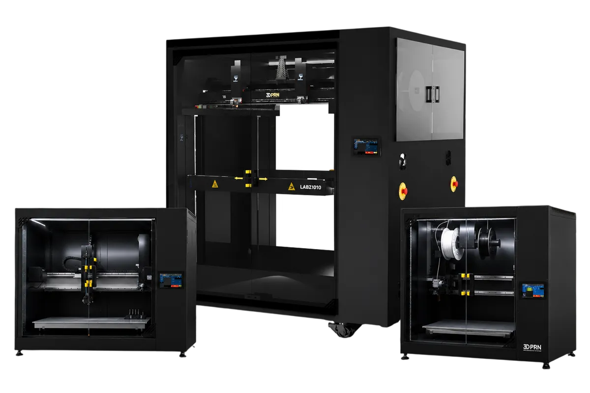 Stampanti 3D professionali 3DPRN, tra cui la LAB Z