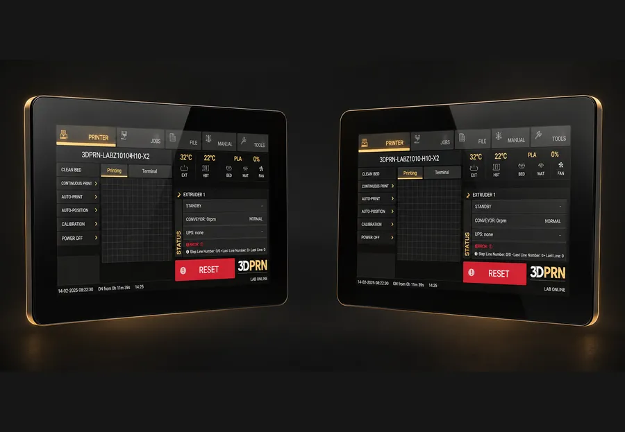 Dual HMI Monitor