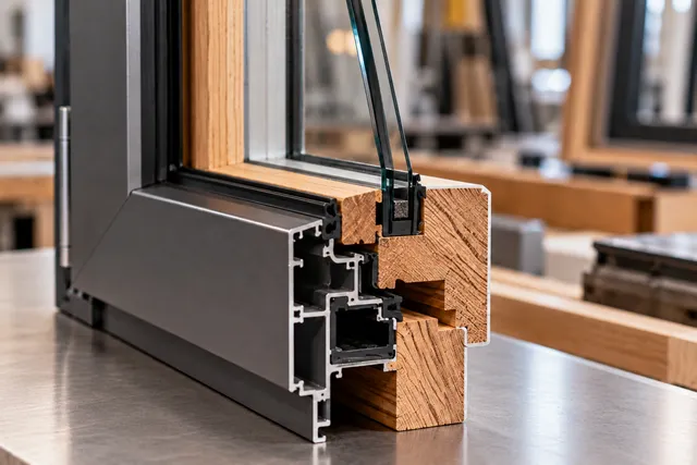 Industry Aluminium and wood windows and doors